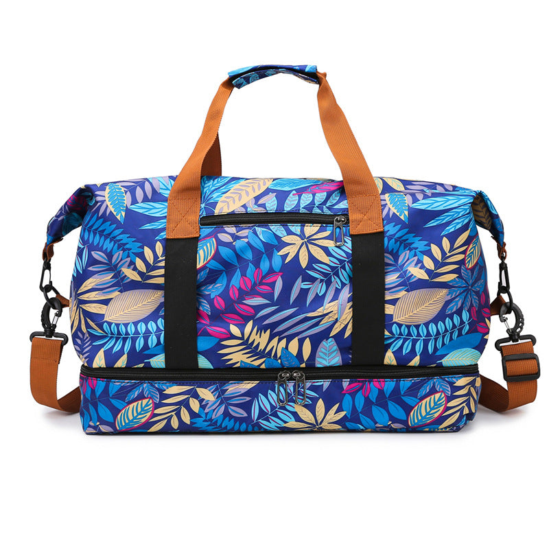 Blumige Reis-Dufflebag