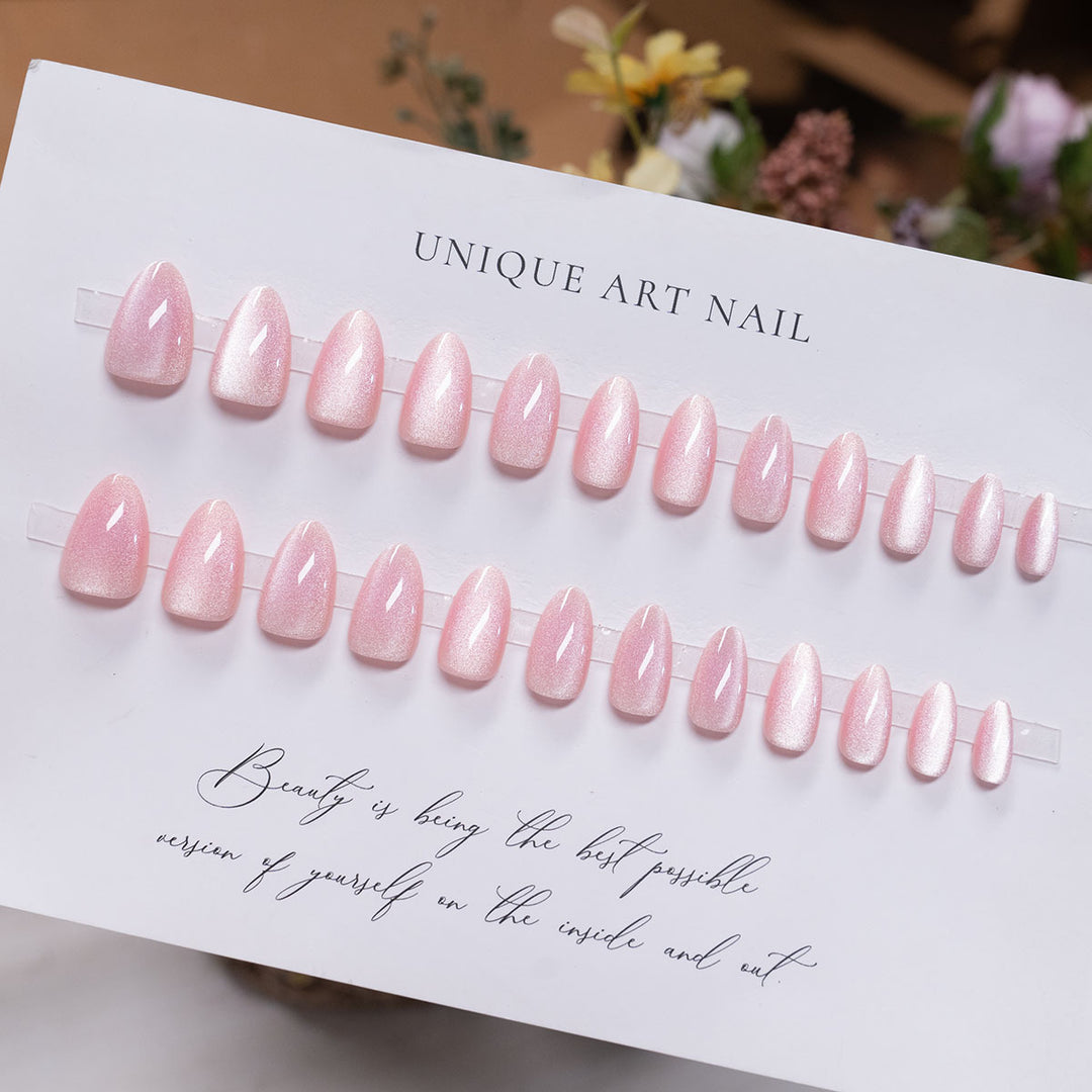 Glitzerndes Press-On-Nagelset