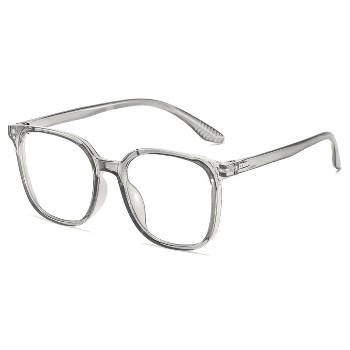 Vintage-inspirierte transparente Rahmen-Sonnenbrille Karnz