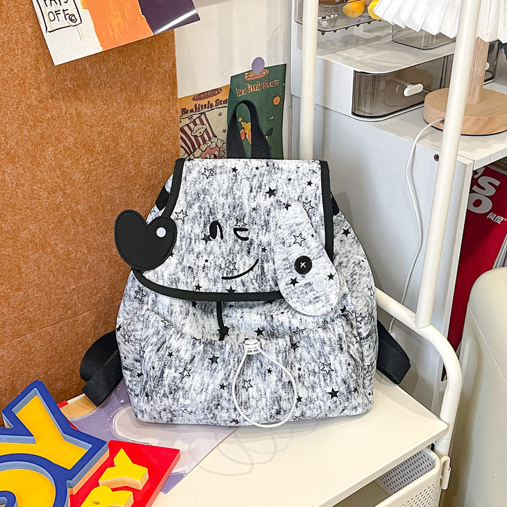 Verspielt Tiergesicht Rucksack