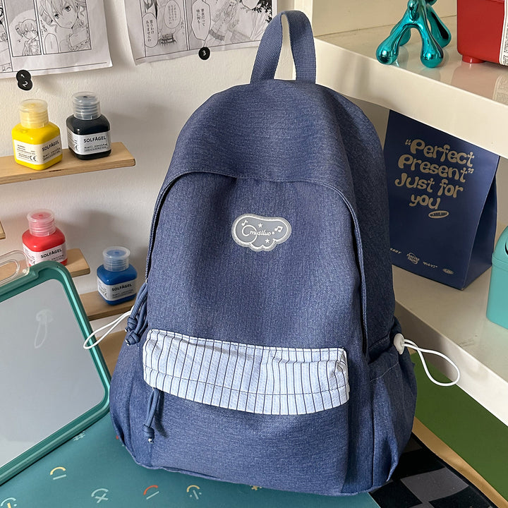 Stylische lässige Kordelzug-Rucksack Karnz