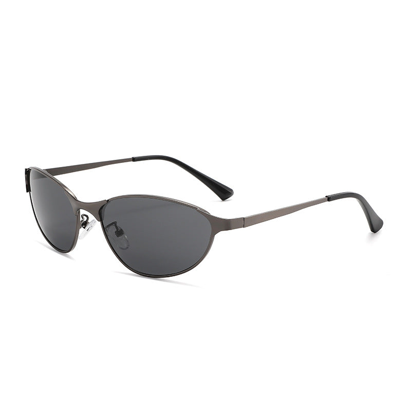 Damen stylische Sonnenbrille im eleganten Ovaldesign mit UV-Schutz Karnz