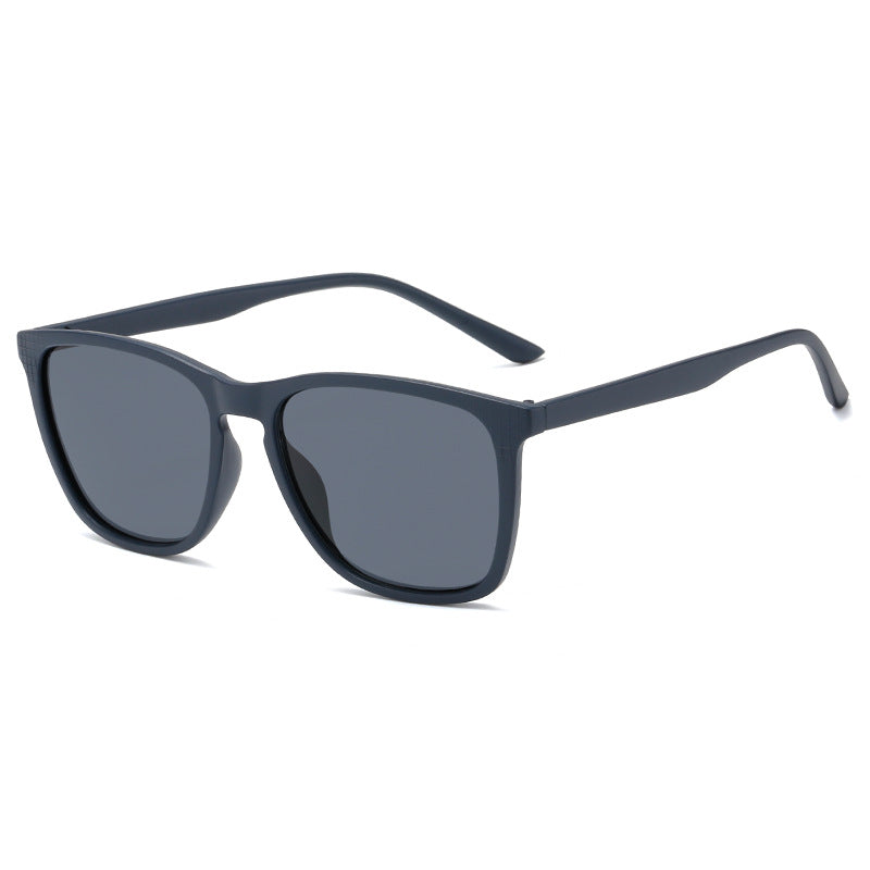 Damen stilvolle Sonnenbrille mit modernem, kantigem Rahmen Karnz