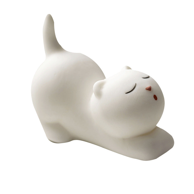 Dekorative Katzenfigur Karnz