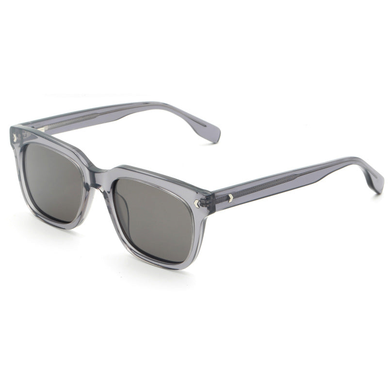 Damen modische oversized Sonnenbrille mit innovativem Kunststoffgestell Karnz
