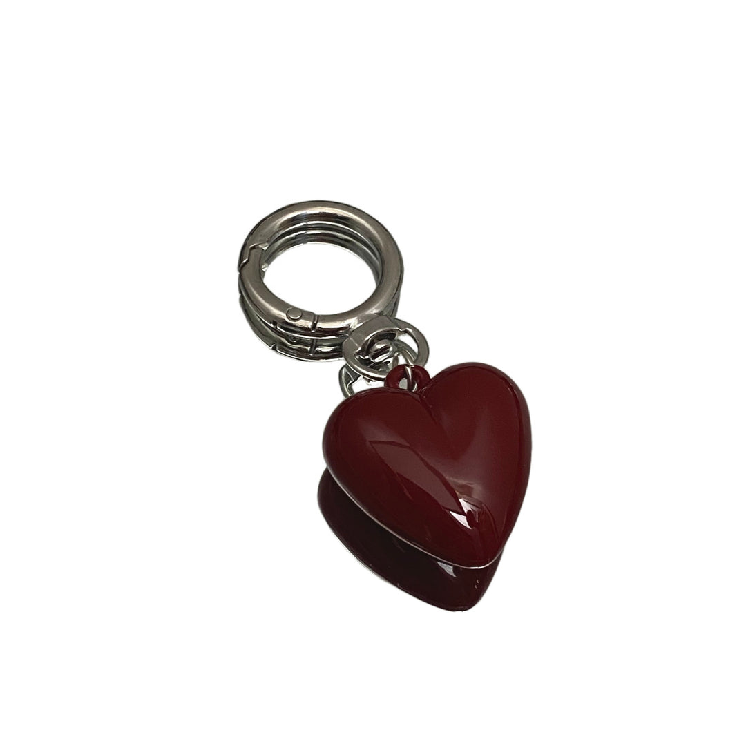 Herzförmiger Charm Schlüsselanhänger Karnz