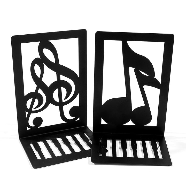 Musikalische Note Dekorative Buchstützen