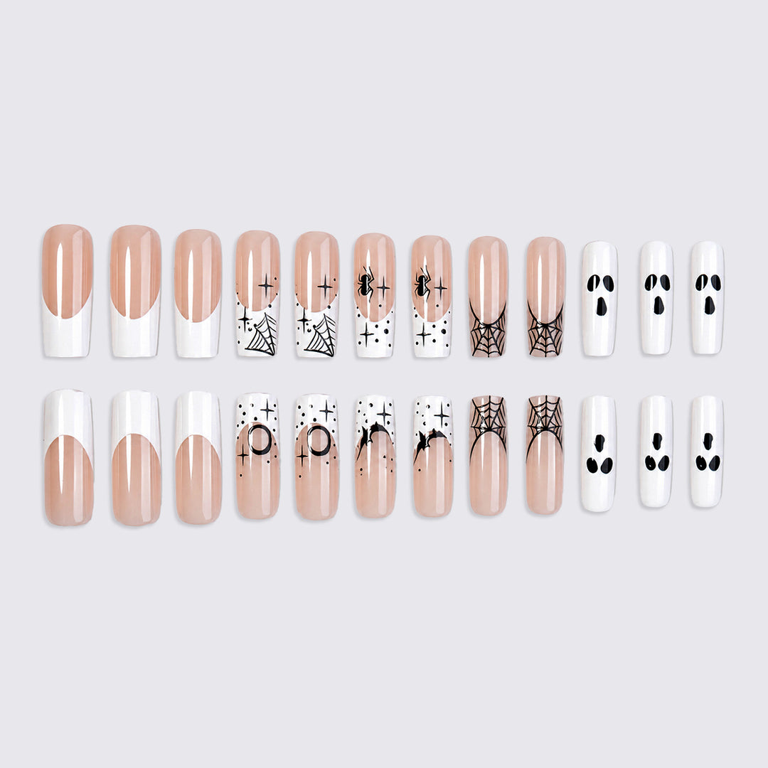Halloween-Themen Press-On Nagelkunst Set Karnz