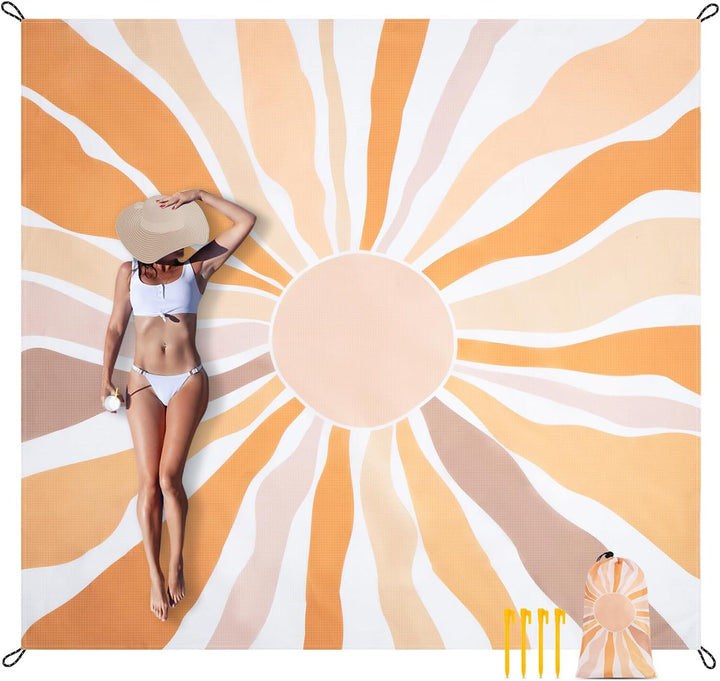 Sunburst Stranddecke Karnz