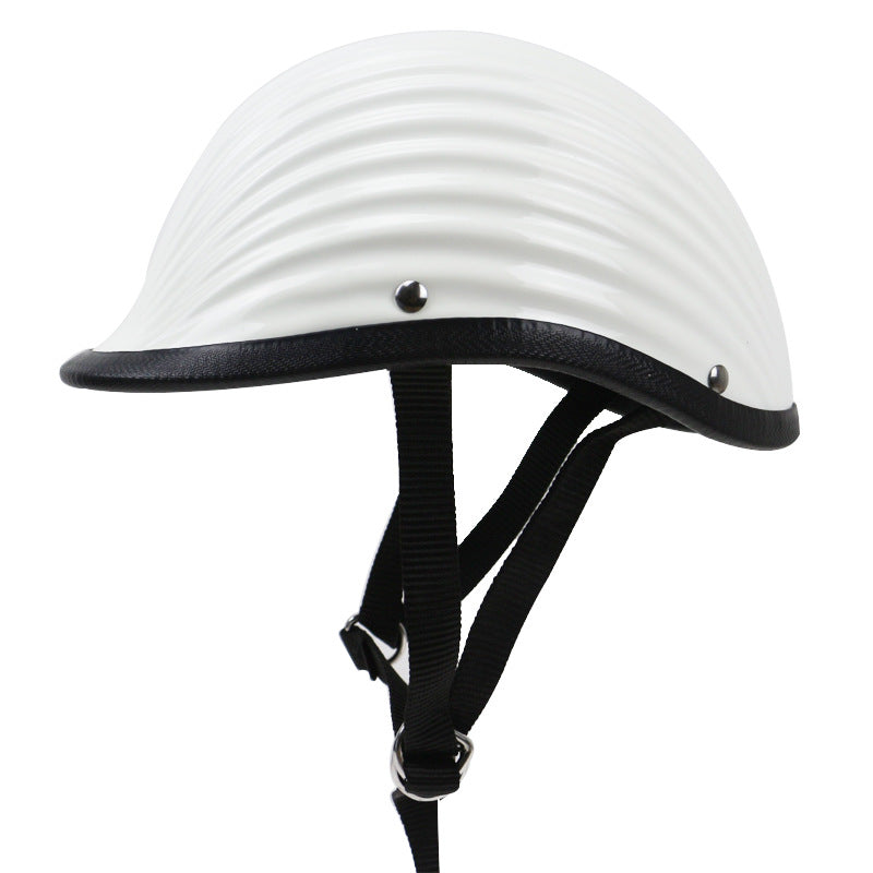 Retro Schutzmotorradhelm Karnz