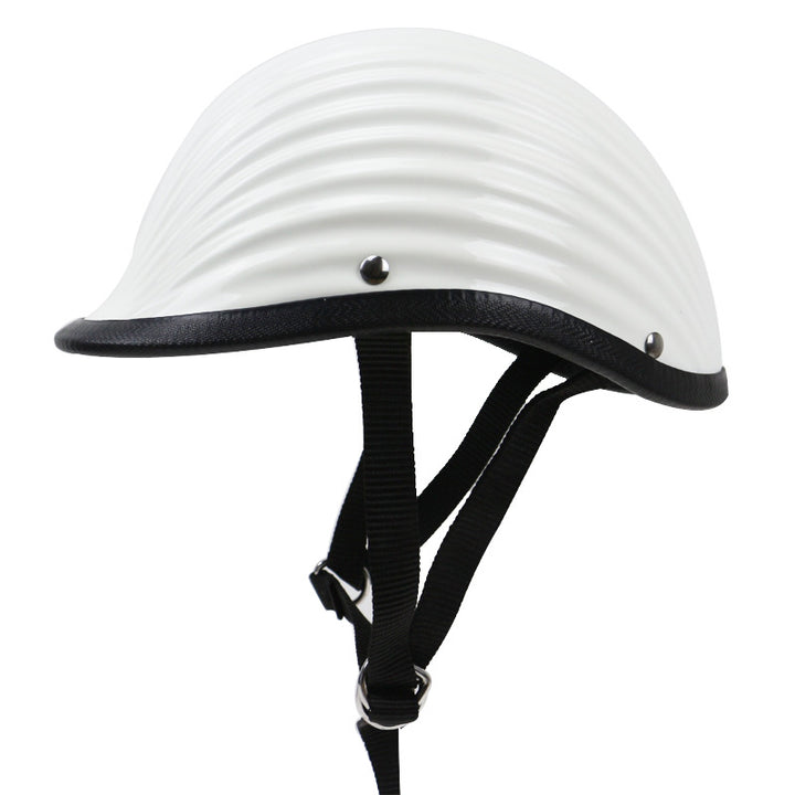 Retro Schutzmotorradhelm Karnz