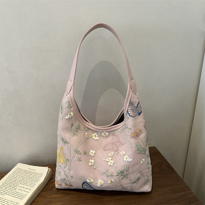 Elegante Schmetterlings-verzierte Schultertasche