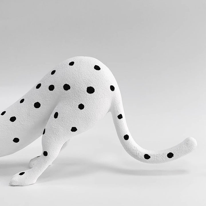 Dekorative Geparden Kunstskulptur