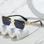 Damen Geometrische Sonnenbrille Karnz