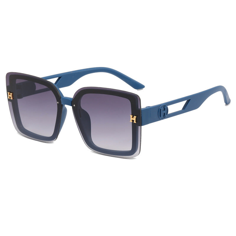 Damen moderne quadratische Sonnenbrille mit elegantem Design Karnz