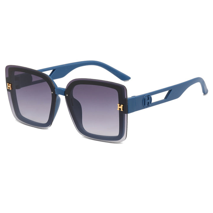 Damen moderne quadratische Sonnenbrille mit elegantem Design Karnz