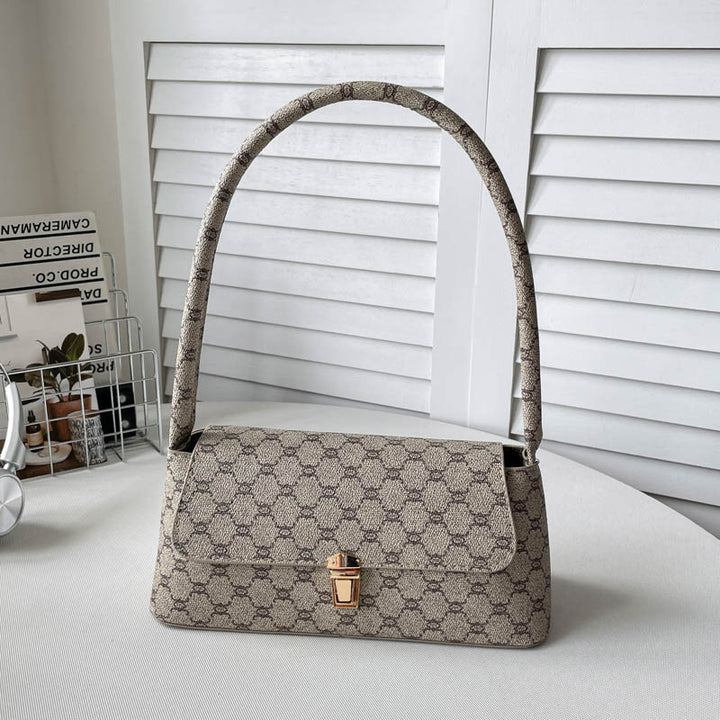 Designer gemusterte Handtasche