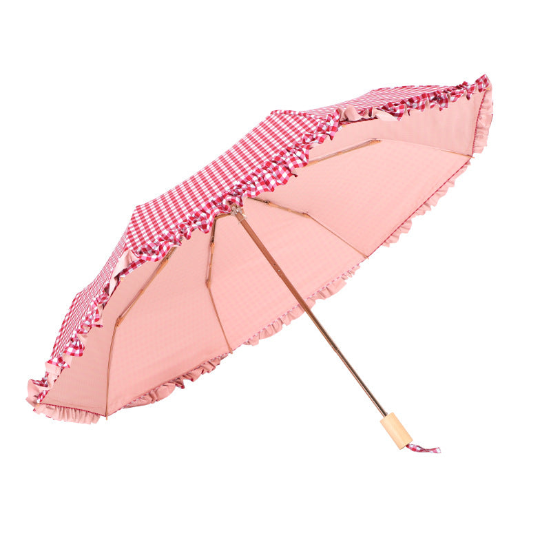 Damen sonnenschutz Regenschirm Karnz
