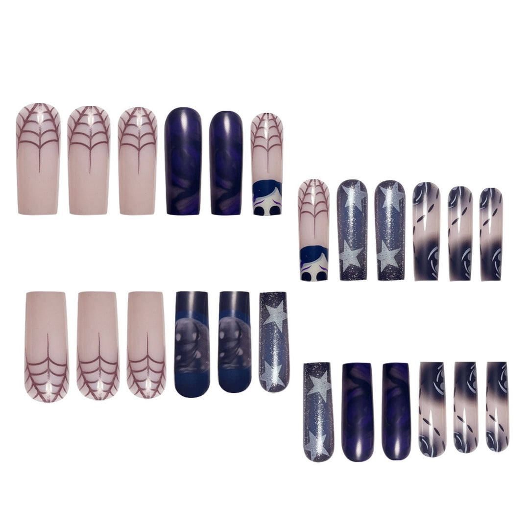 Künstlerisches Kosmisches Nageldesign Karnz
