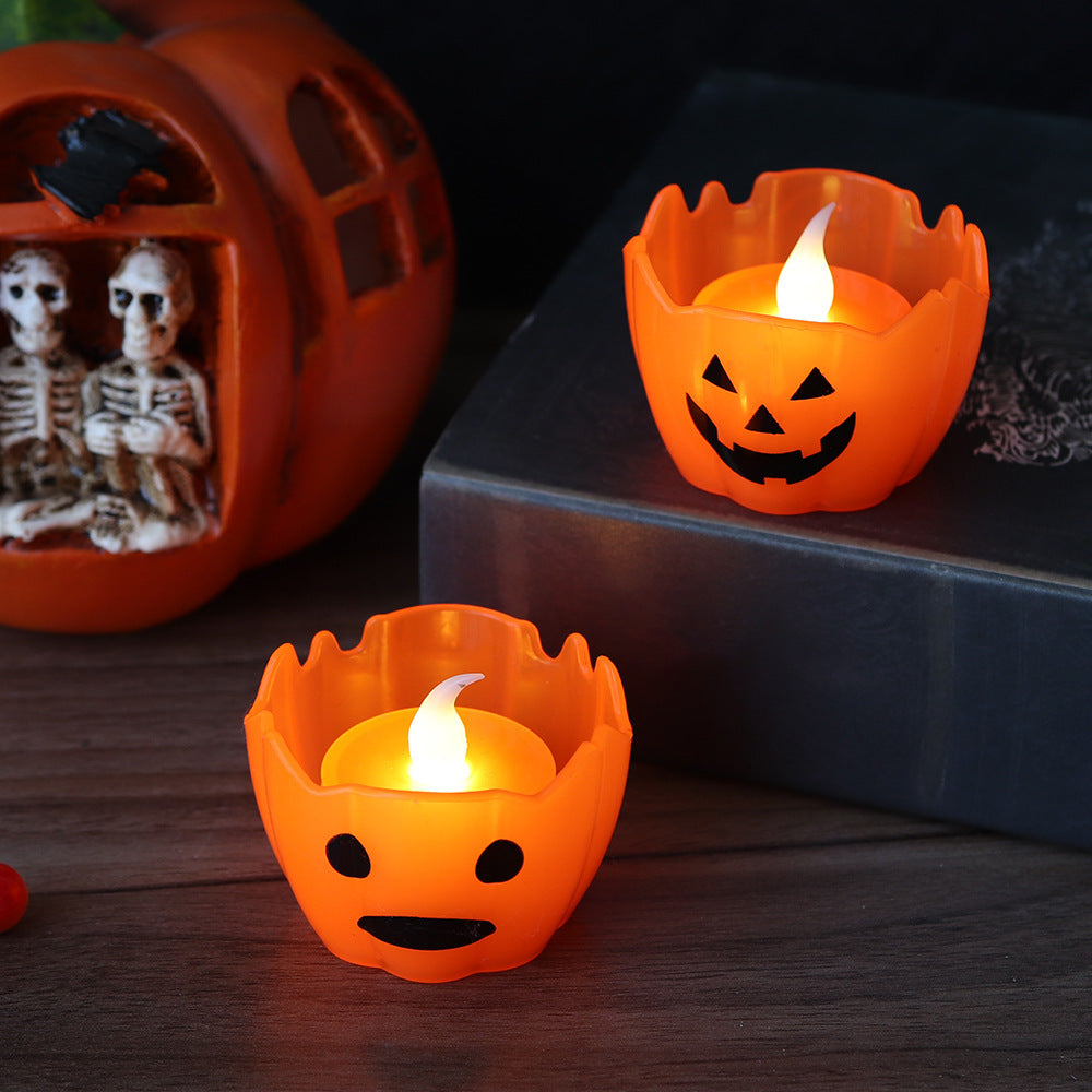 Halloween Kürbis Kerzenhalter Karnz