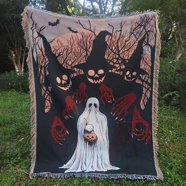 Halloween-Themen Wandteppichdecke