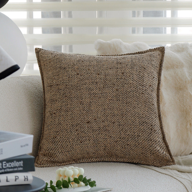 Rechteckiges Zierkissen mit Bouclé‑Tweed‑Struktur Karnz