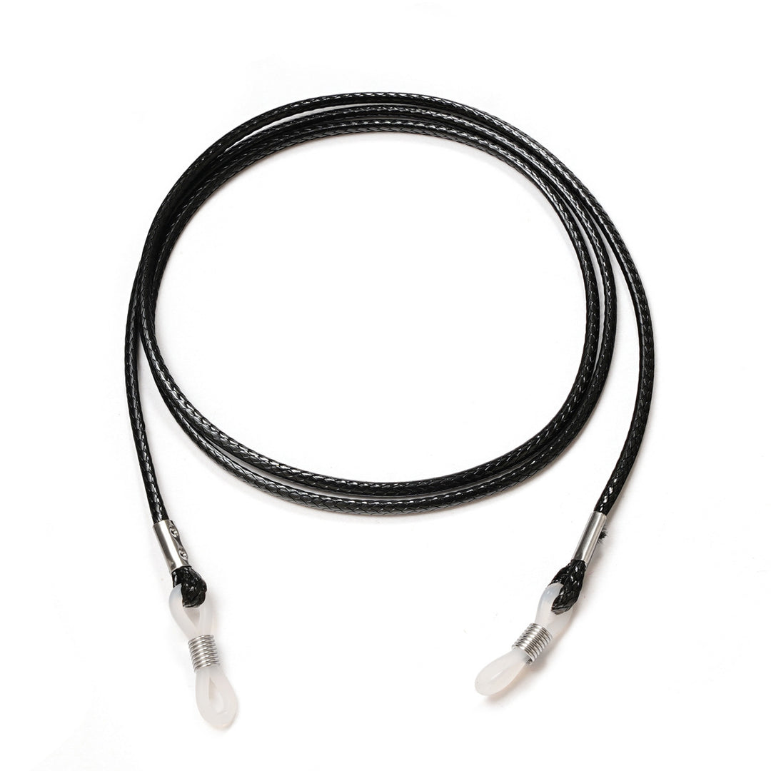 Premium Kunstleder Brillenretainer Kette Karnz