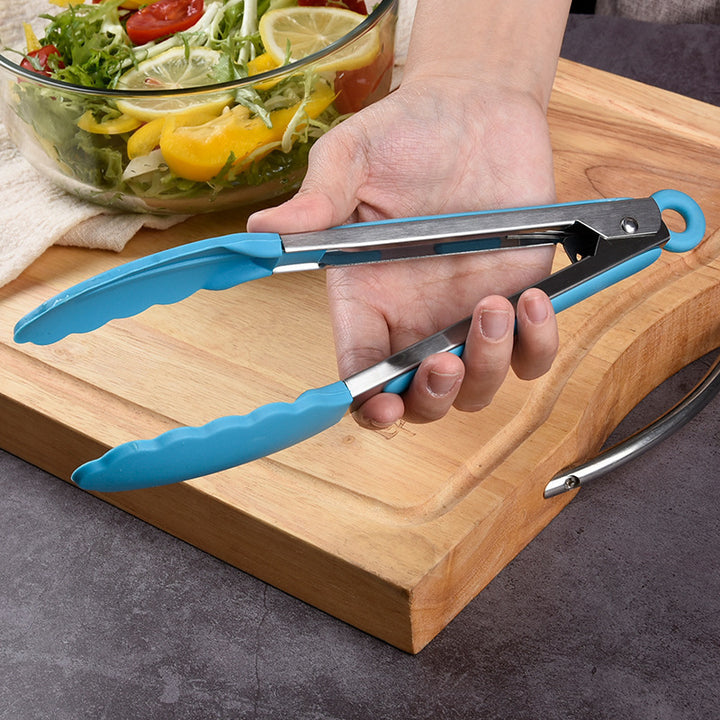 Multifunktionale Silikon-Küchenzange mit Ergonomischem Griff Karnz
