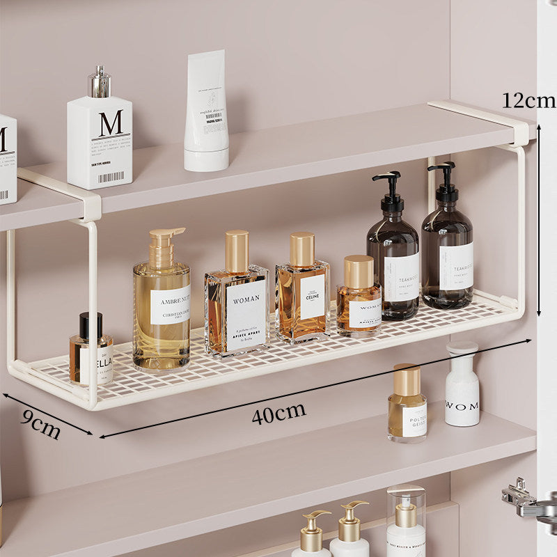 Unterbauregal mit Mesh-Schale und Klemmbefestigung