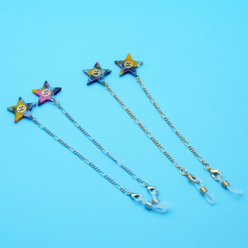 Star-Design Brillen Kette Karnz