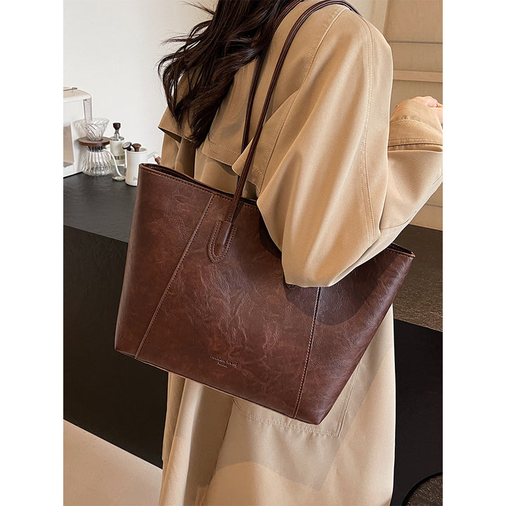 Premium Leder Tote Bag Karnz