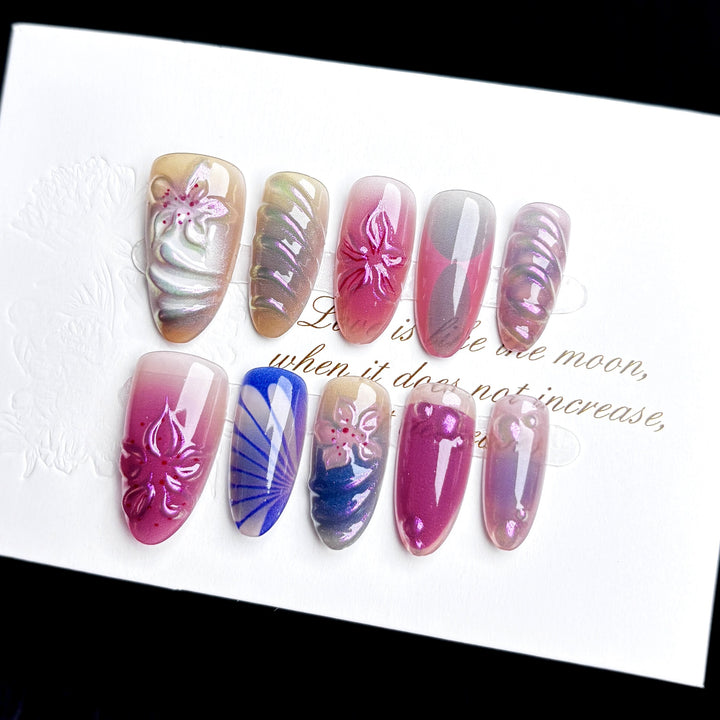 Künstlerisches Nageldesign-Set