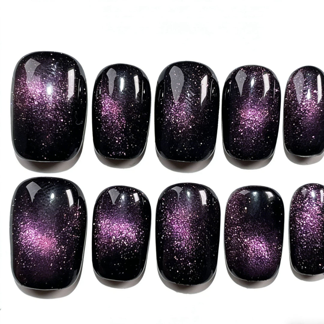 Premium Glänzendes Press-On Nagel Set