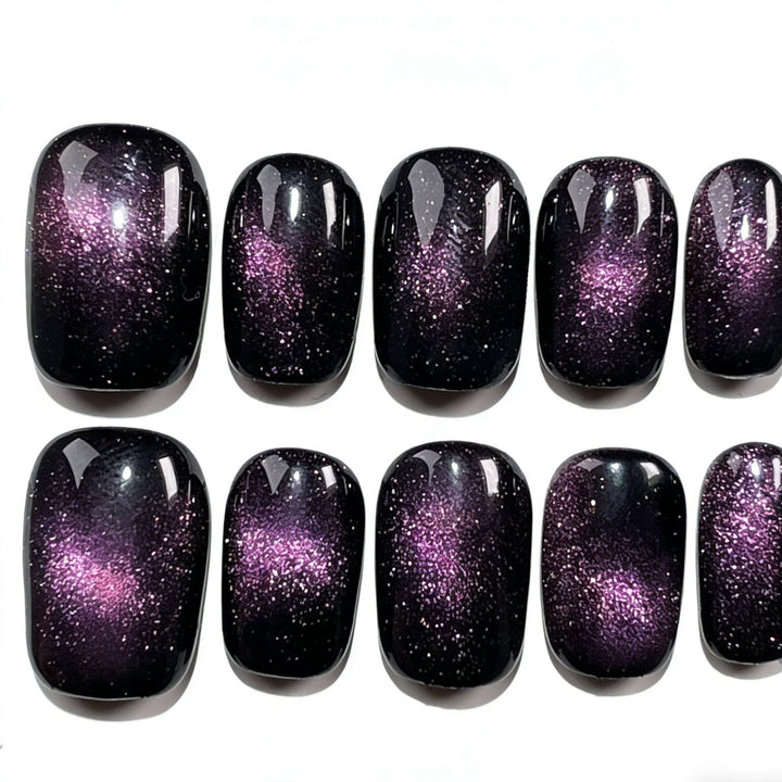 Premium Glänzendes Press-On Nagel Set