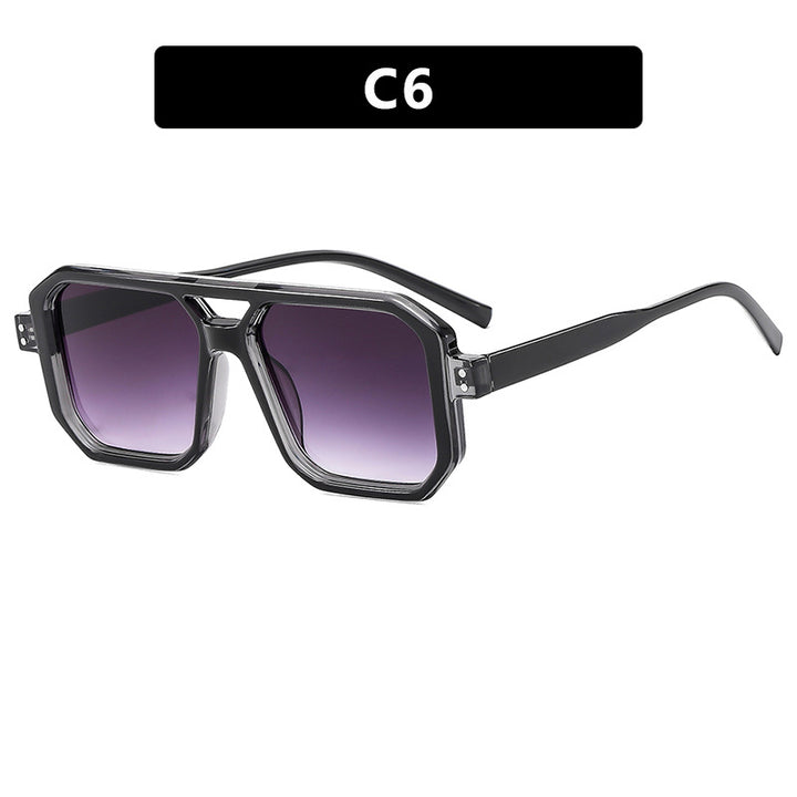 Damen geometrische Premium-Brille Karnz