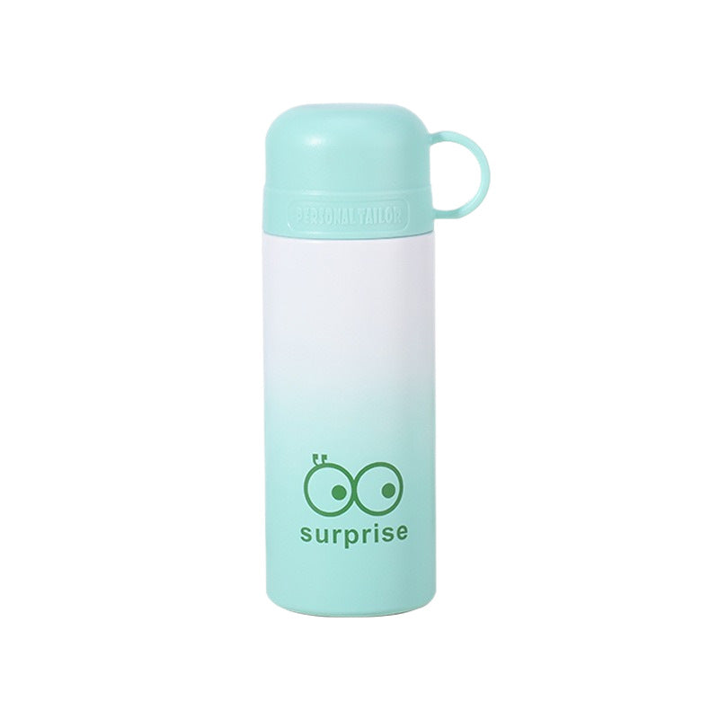 Damen trendige Thermosflasche mit praktischem Tragegriff Karnz