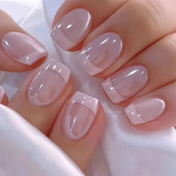 Elegante französische Spitzen-Acryl-Nagelverstärkungen Karnz 1789915301