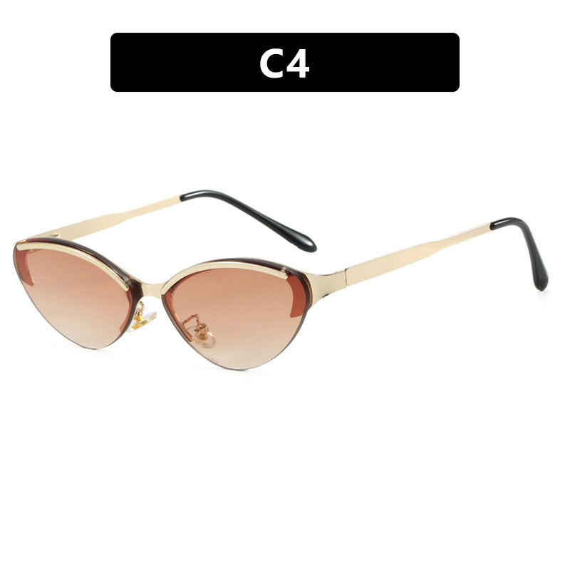 Damen Cat-Eye Sonnenbrille mit elegantem Gestell und UV-Schutz Karnz