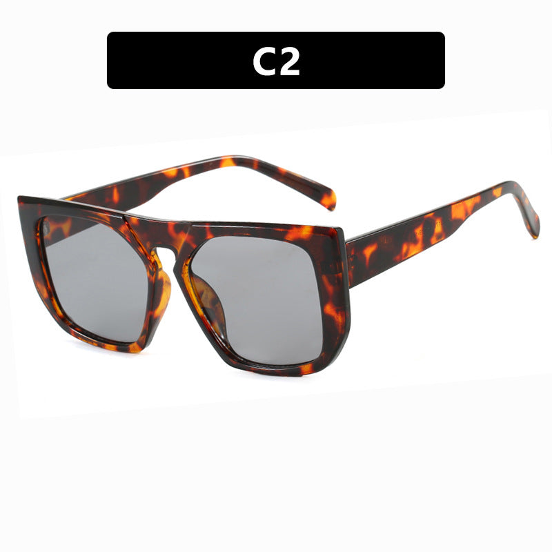 Damen quadratische Fashion Sonnenbrille Karnz