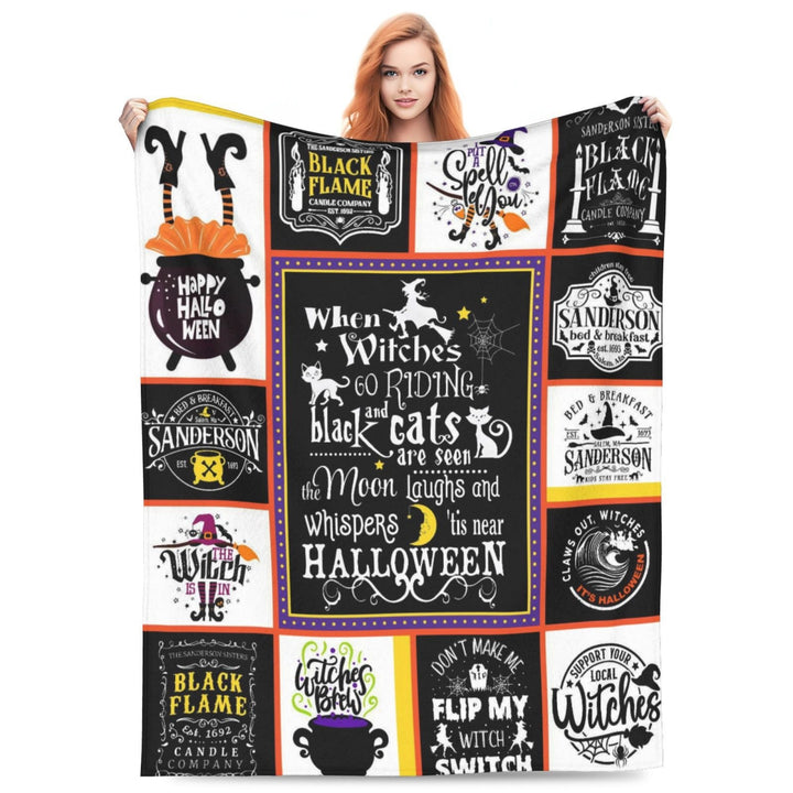 Halloween-Themen Gemütliche Fleece-Decke