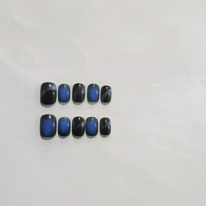 Galaxy-inspirierte Press-On Nagel Set Karnz