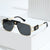 Damen stilvolle Sonnenbrille mit modernem, quadratischem Rahmen Karnz