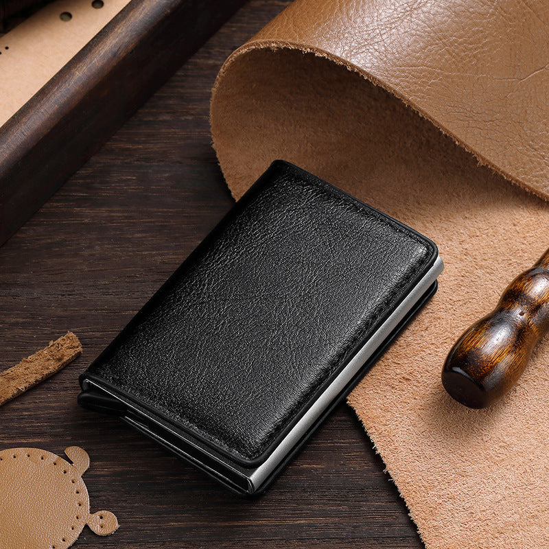 Premium Leder Visitenkartenhalter Karnz