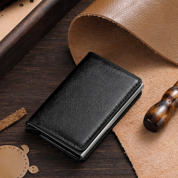 Premium Leder Visitenkartenhalter Karnz