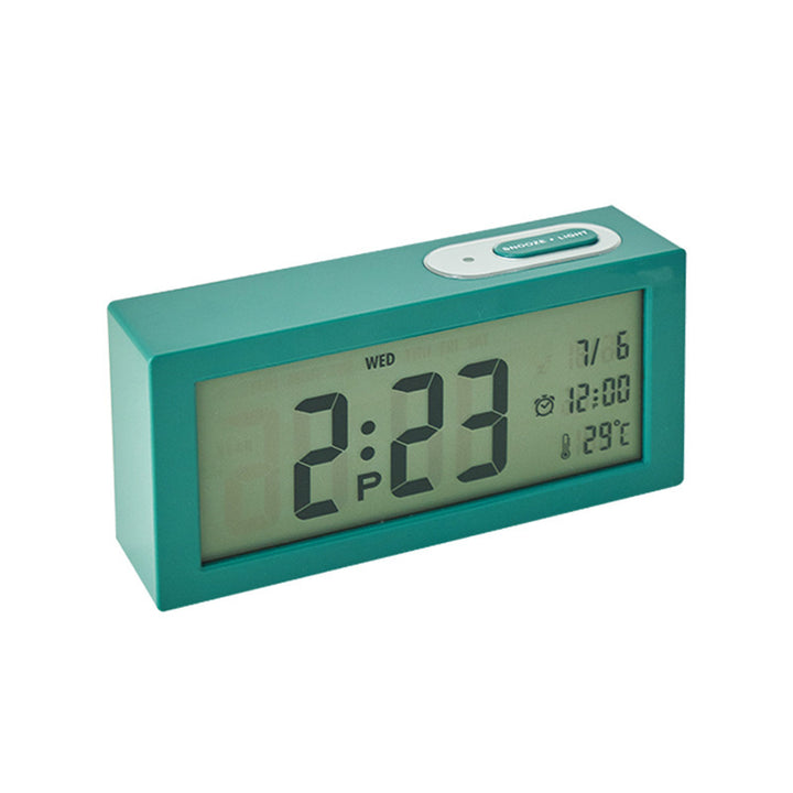 Digitaler Wecker mit Großem Kontrastierenden Led-Display und Temperaturanzeige Karnz