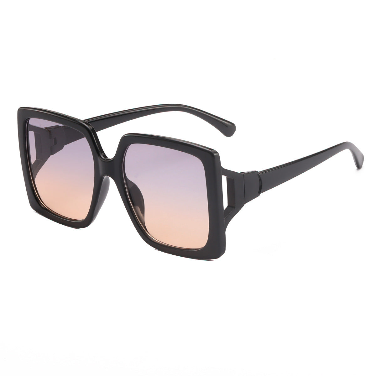 Damen modische oversized Sonnenbrille mit Gradient-Gläsern Karnz