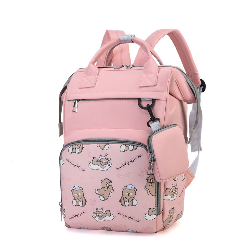 Verspielter Tierdruck-Rucksack Karnz