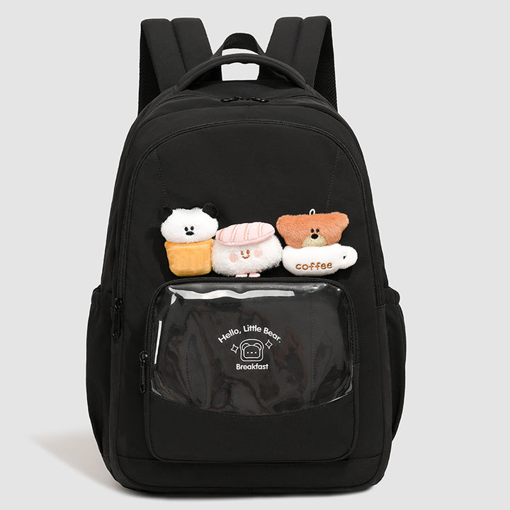 Süße Plüschcharaktere Rucksack Karnz