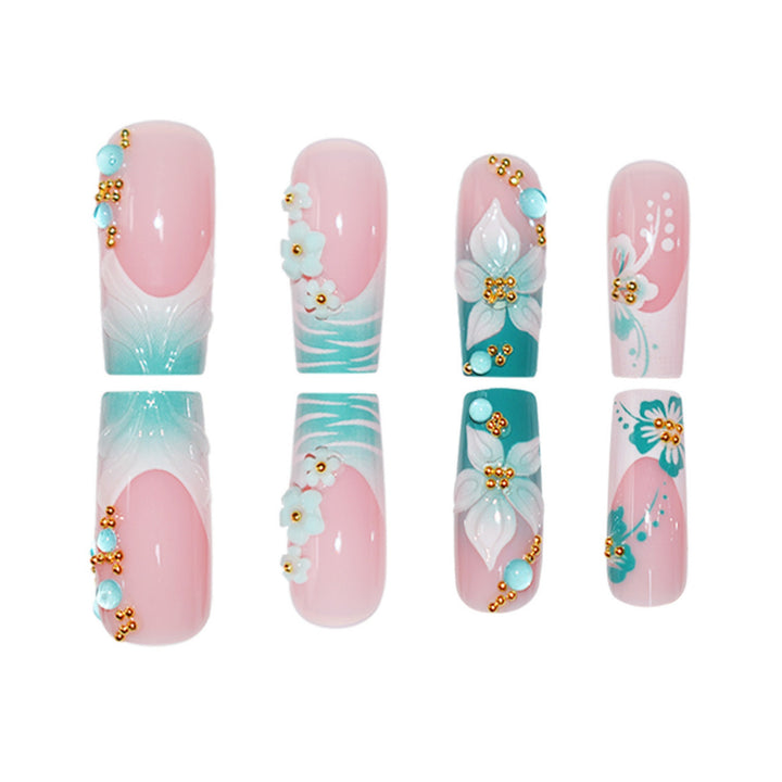 Floral Art Press-On Nails Karnz