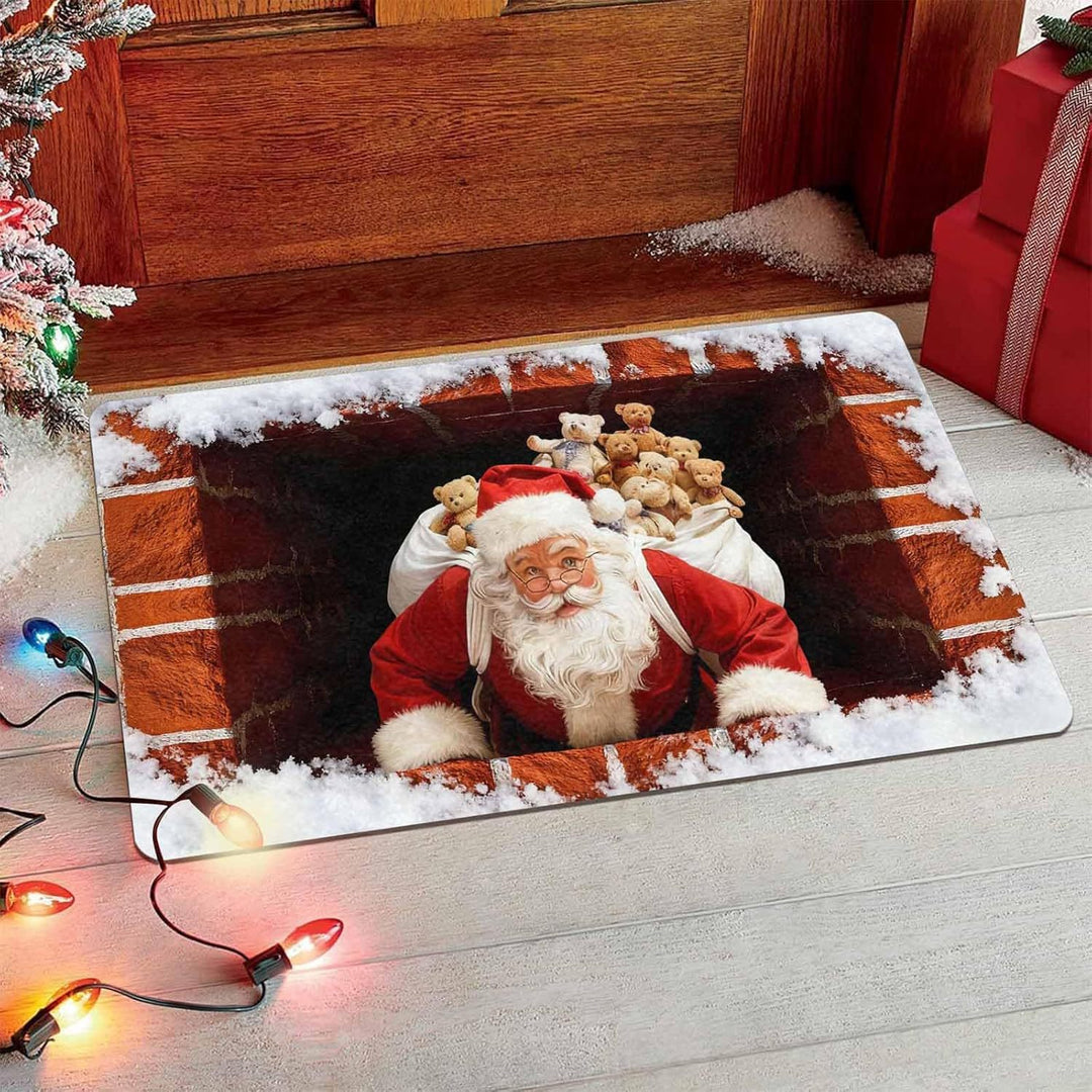 Dekorativer Weihnachtsfußmatte